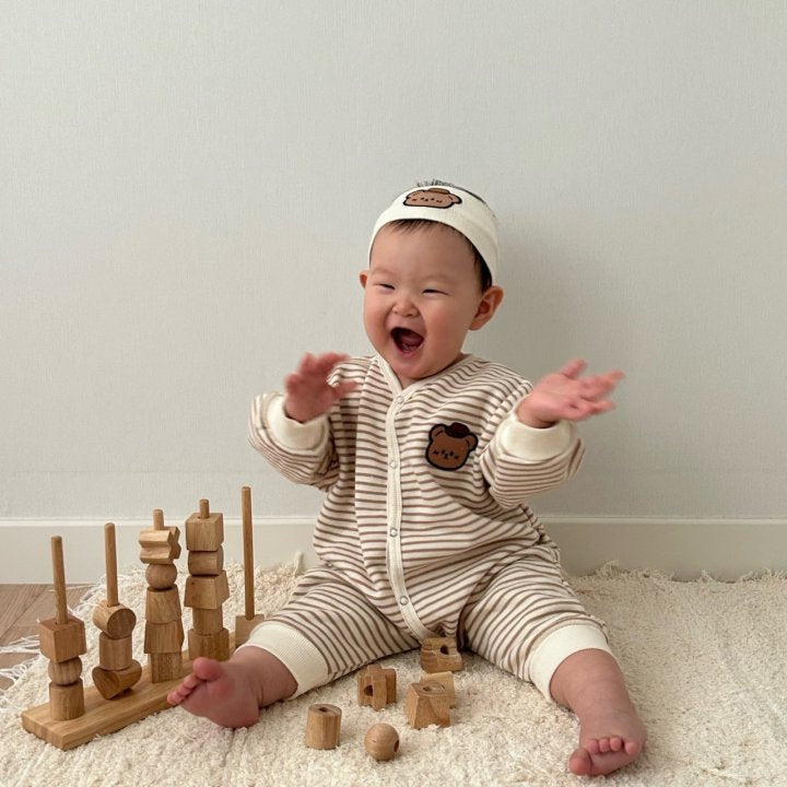 [PRE-ORDER] Snap Bear Body Suit + Hair Band Set