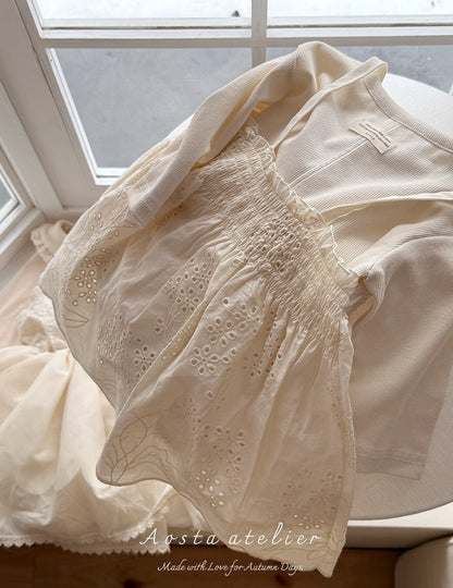 [PRE-ORDER] Lace Leaf Dress