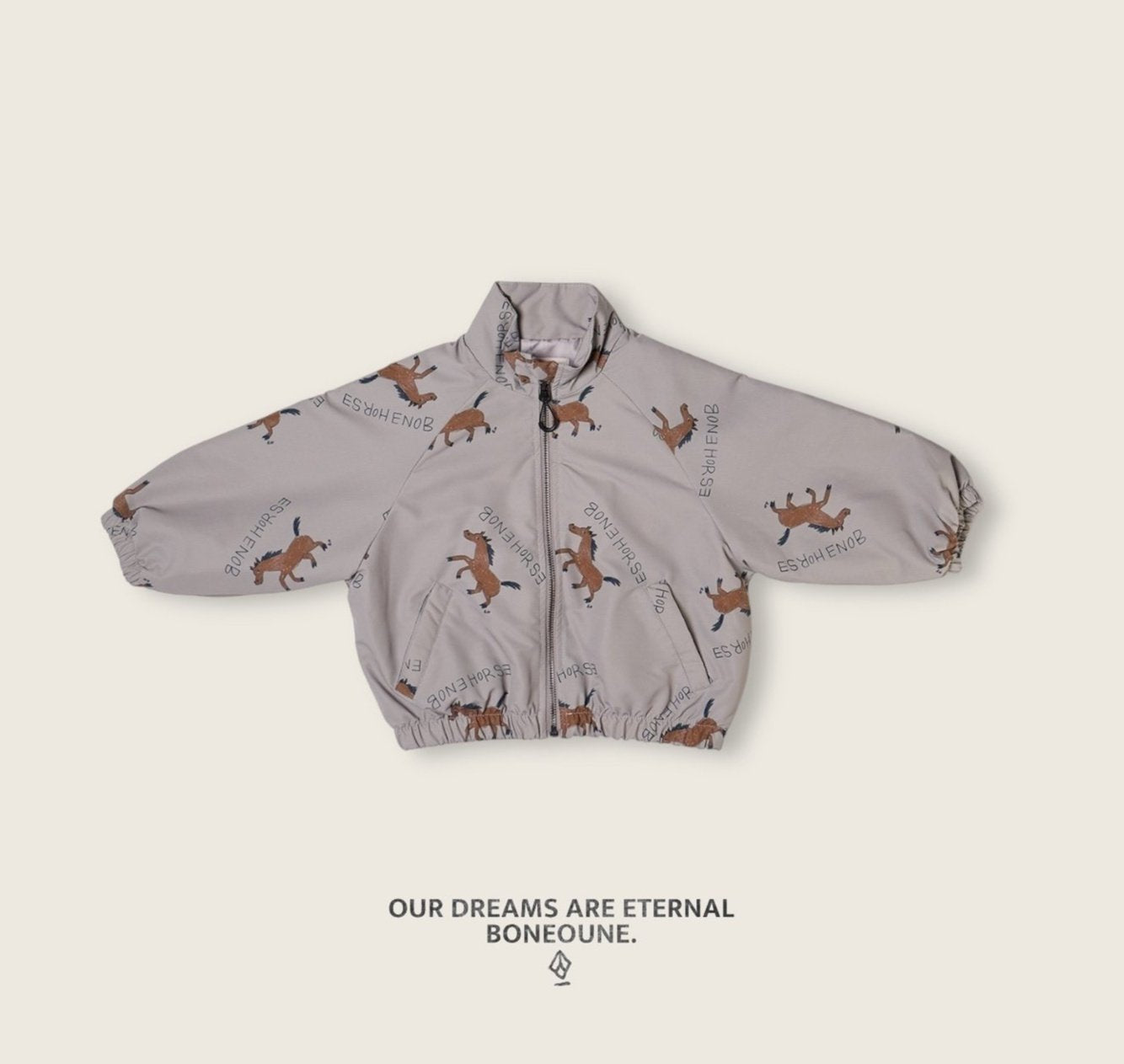 [PRE-ORDER] Autumn Horse Raglan Jacket