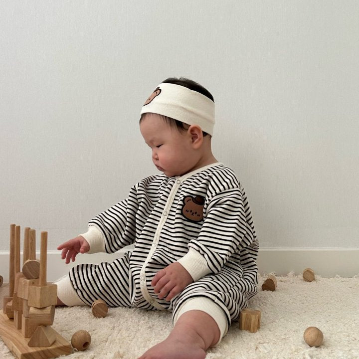 [PRE-ORDER] Snap Bear Body Suit + Hair Band Set