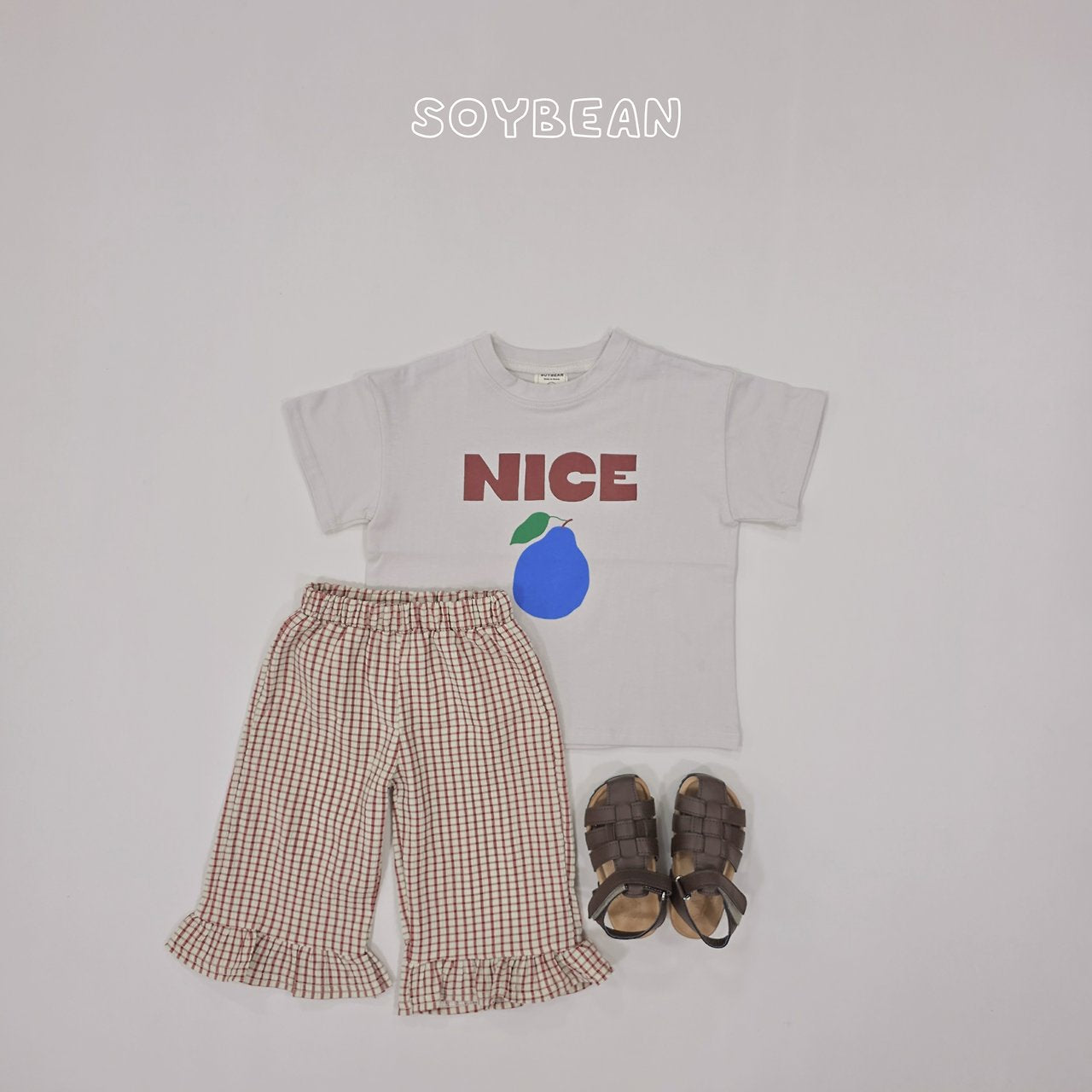 [PRE-ORDER] Nice Check Top Bottom Set