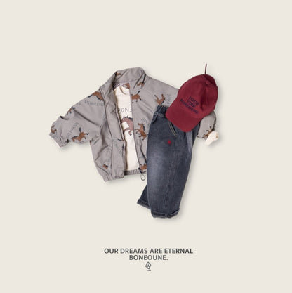 [PRE-ORDER] Autumn Horse Raglan Jacket