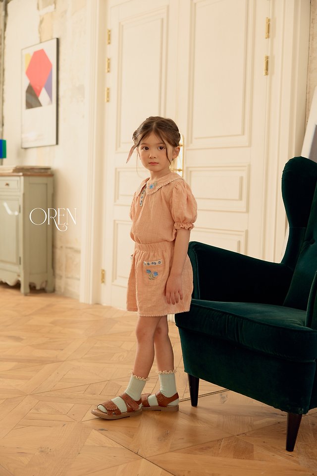 [PRE-ORDER] Florent Embroidery Top Bottom Set