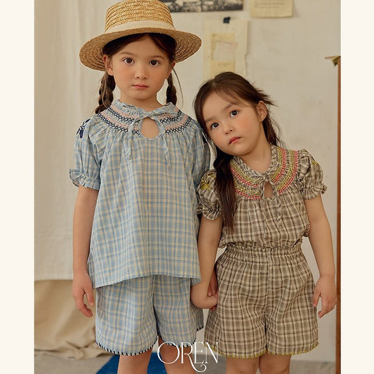 [PRE-ORDER] Marceau Embroidered Top Bottom Set