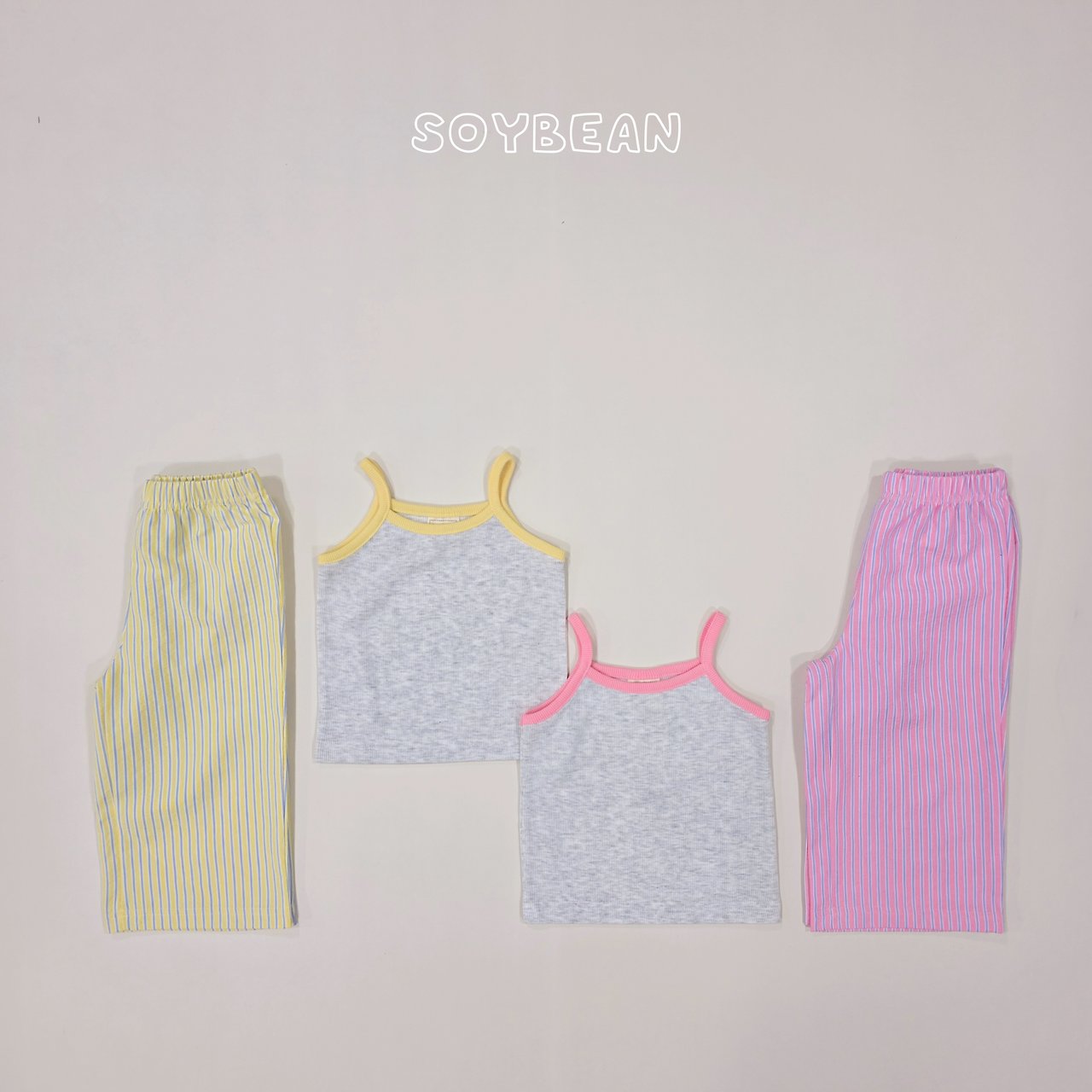 [PRE-ORDER] Travel Seersucker Top Bottom Set
