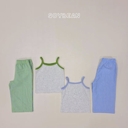 [PRE-ORDER] Travel Seersucker Top Bottom Set