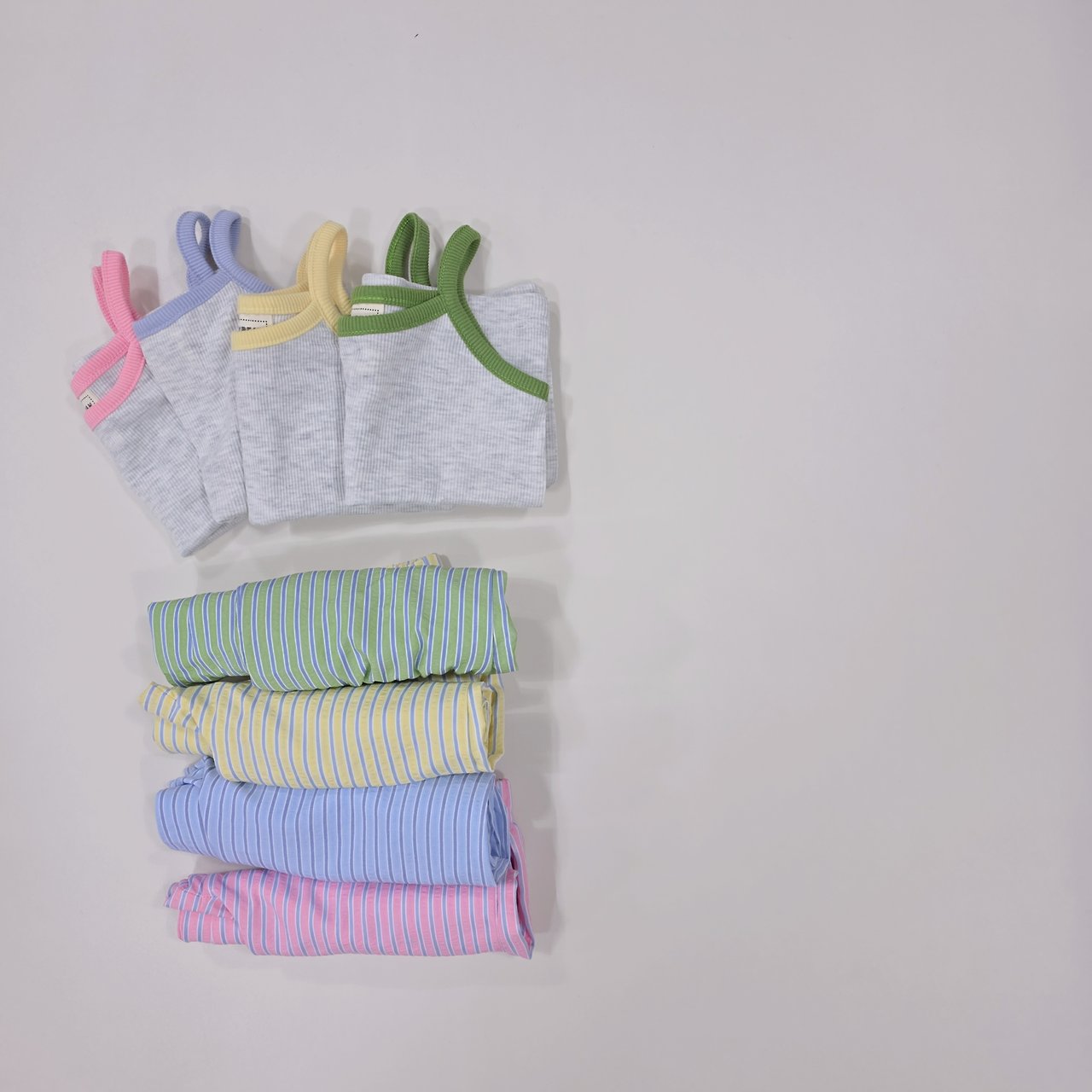 [PRE-ORDER] Travel Seersucker Top Bottom Set
