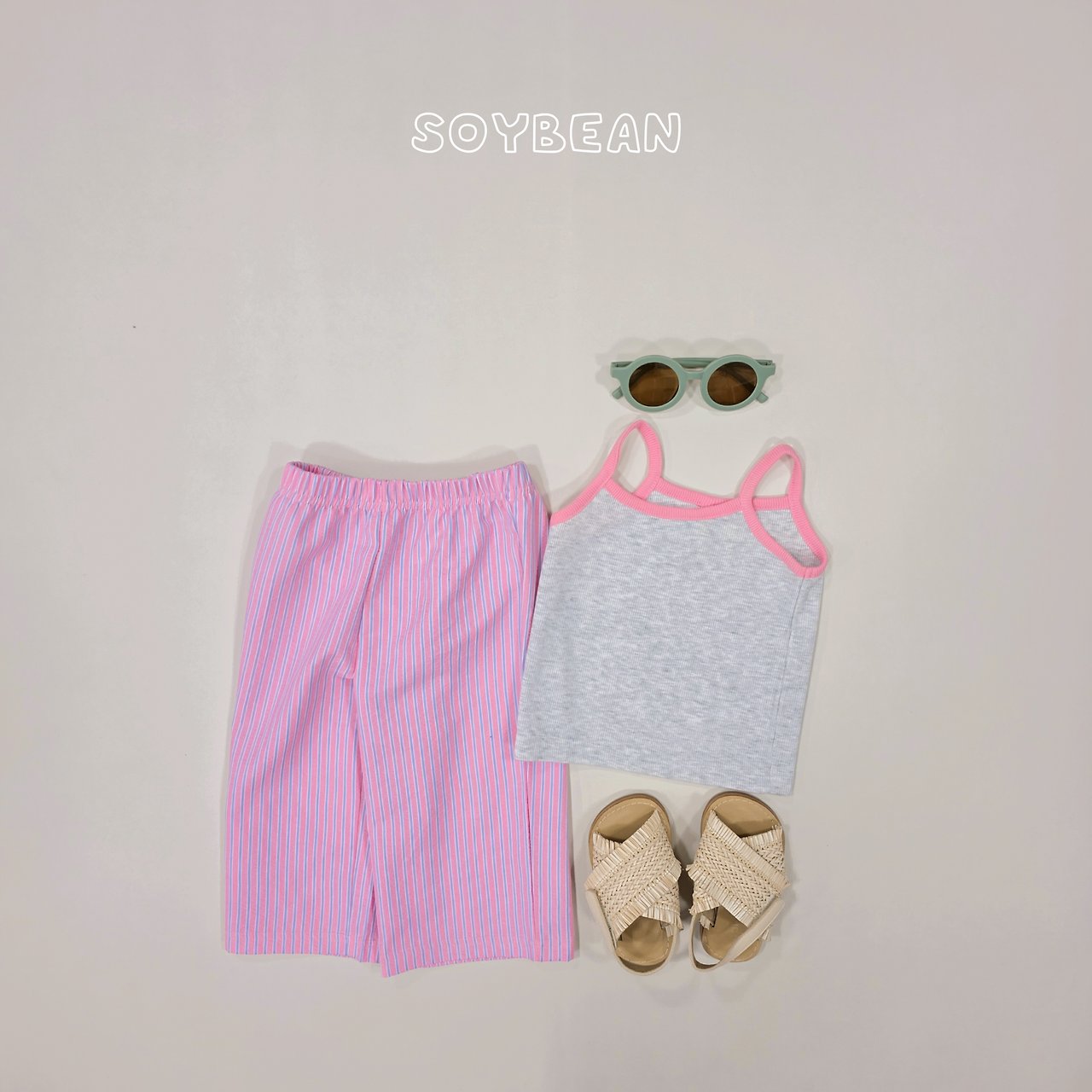 [PRE-ORDER] Travel Seersucker Top Bottom Set
