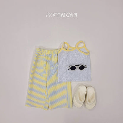 [PRE-ORDER] Travel Seersucker Top Bottom Set