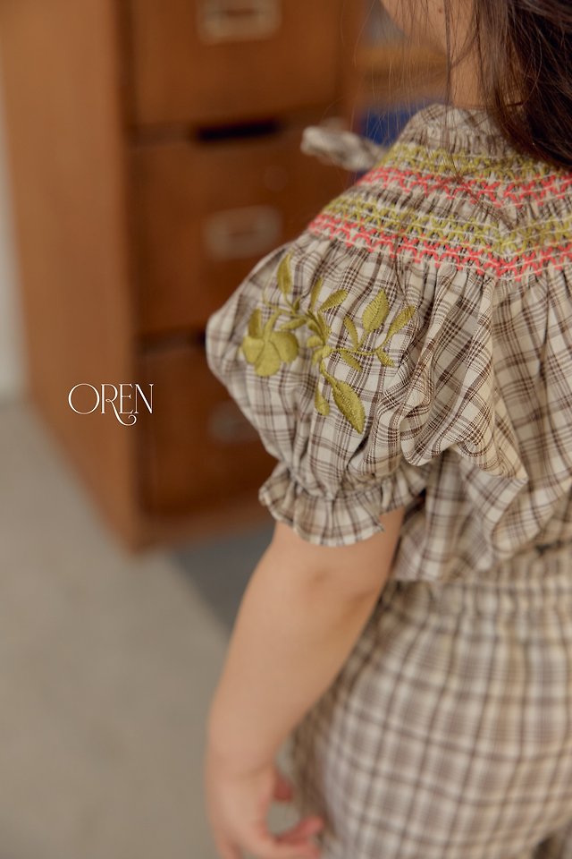 [PRE-ORDER] Marceau Embroidered Top Bottom Set