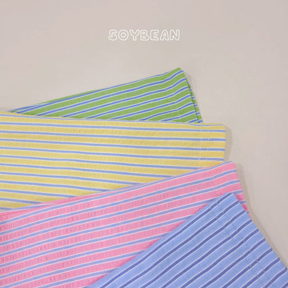 [PRE-ORDER] Travel Seersucker Top Bottom Set