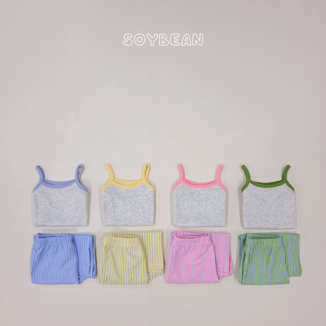 [PRE-ORDER] Travel Seersucker Top Bottom Set