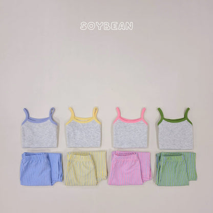 [PRE-ORDER] Travel Seersucker Top Bottom Set