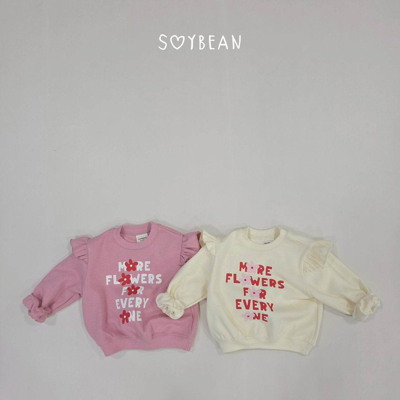 [PRE-ORDER] Flower Frill Sweatshirts