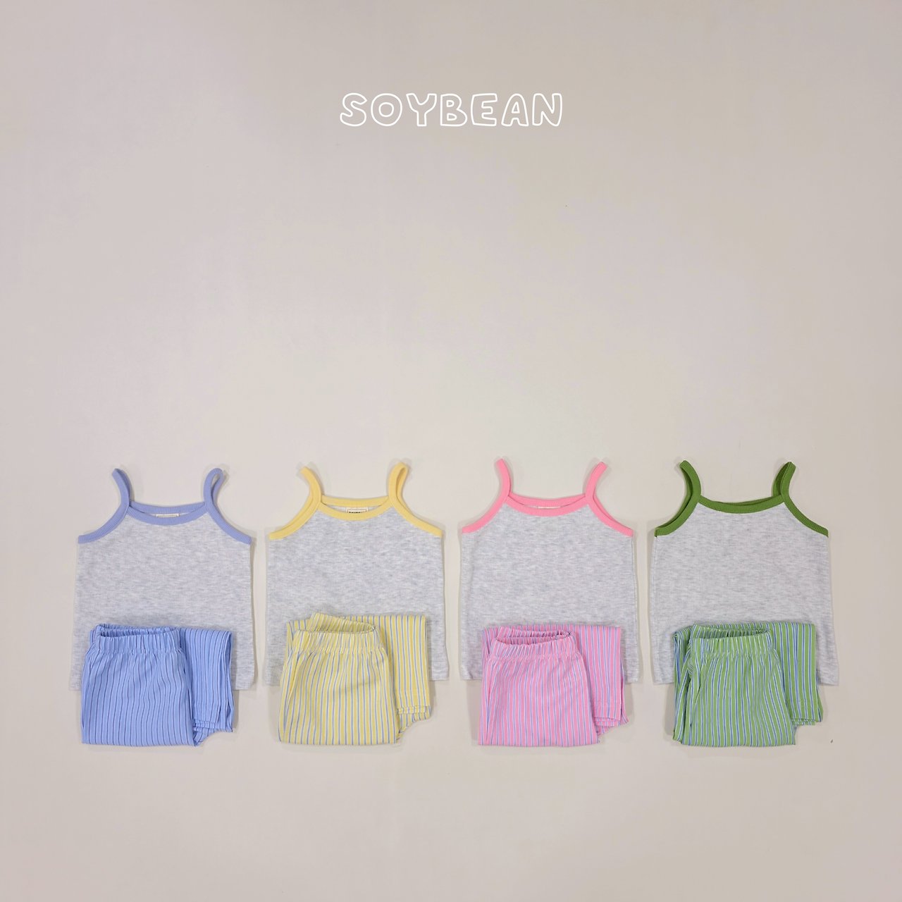 [PRE-ORDER] Travel Seersucker Top Bottom Set