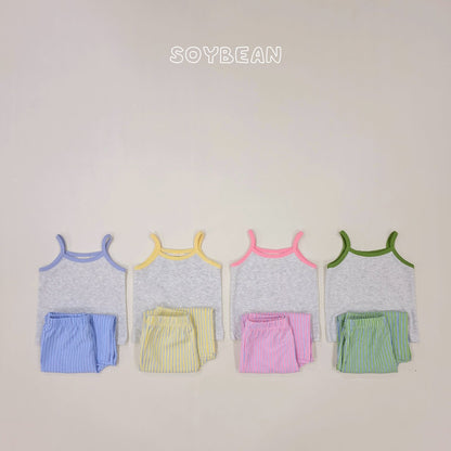 [PRE-ORDER] Travel Seersucker Top Bottom Set
