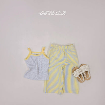 [PRE-ORDER] Travel Seersucker Top Bottom Set