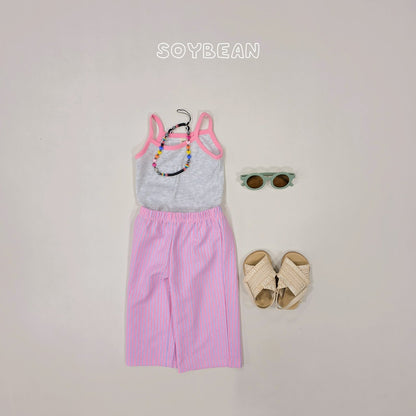[PRE-ORDER] Travel Seersucker Top Bottom Set