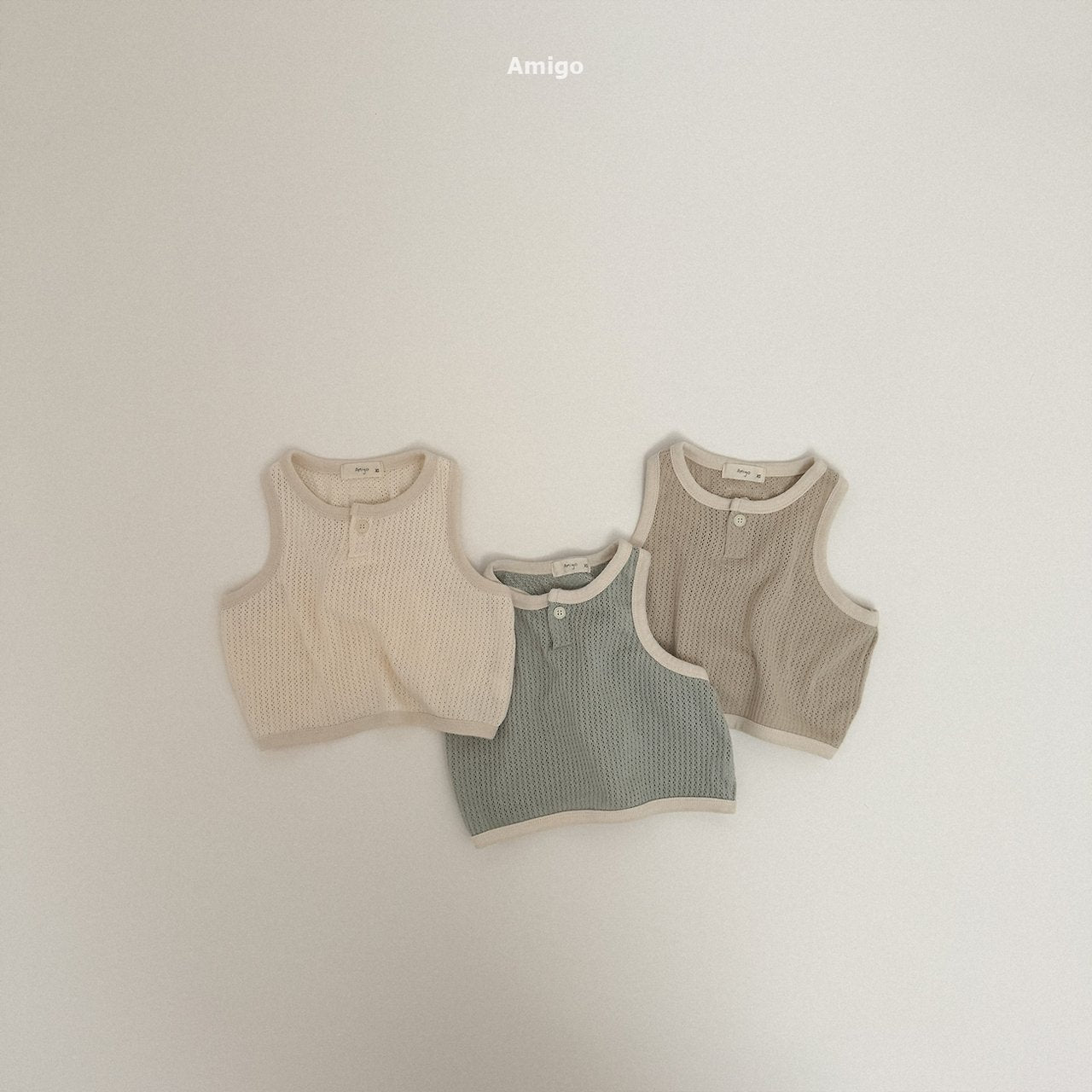 [PRE-ORDER] Rain Jacquard Sleeveless T-Shirts