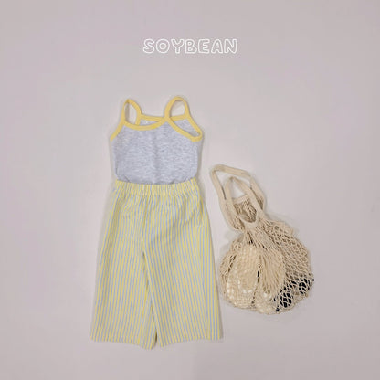 [PRE-ORDER] Travel Seersucker Top Bottom Set