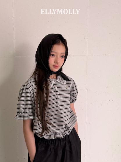 [PRE-ORDER] Curling Collar Frill T-Shirts