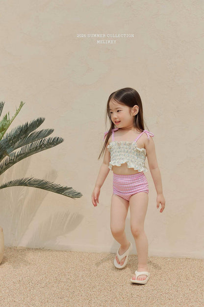 [PRE-ORDER] Lily Check Swim Set
