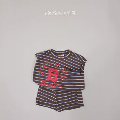 [PRE-ORDER] Boston Stripe Top Bottom Set