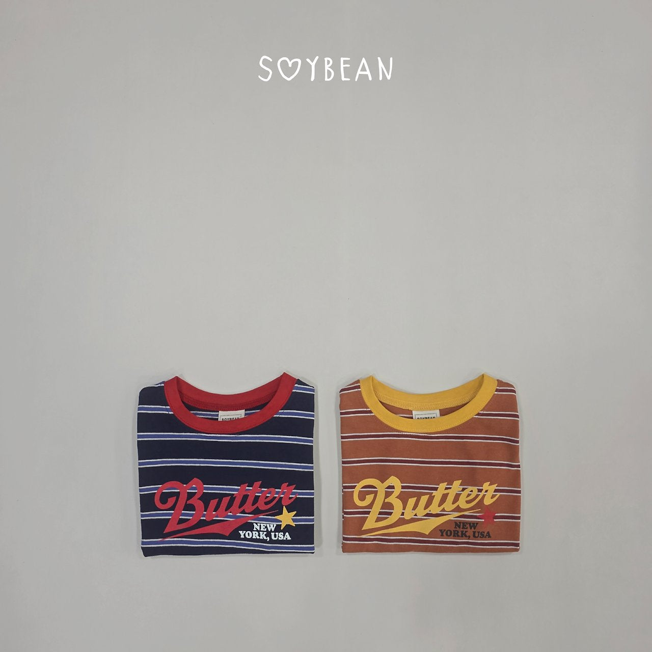 [PRE-ORDER] Butter Stripe T-Shirts