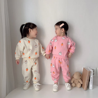 [PRE-ORDER] Carrot Balloon Top Bottom Set