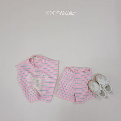 [PRE-ORDER] Boston Stripe Top Bottom Set