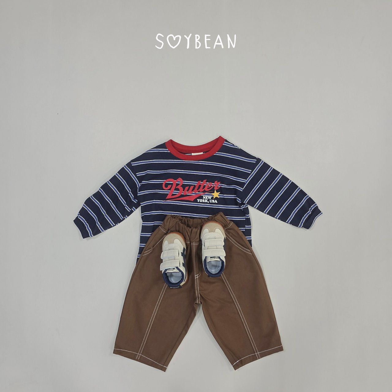 [PRE-ORDER] Butter Stripe T-Shirts