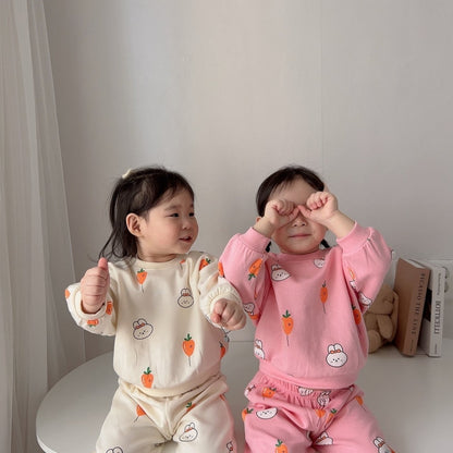 [PRE-ORDER] Carrot Balloon Top Bottom Set