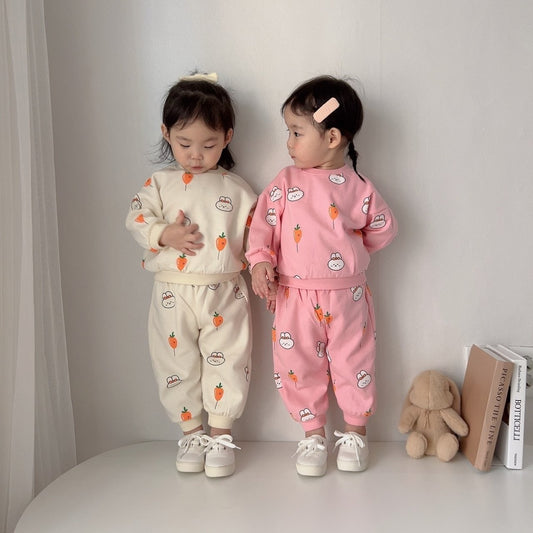 [PRE-ORDER] Carrot Balloon Top Bottom Set