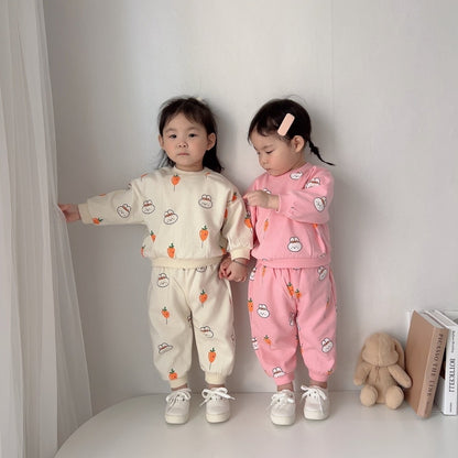 [PRE-ORDER] Carrot Balloon Top Bottom Set