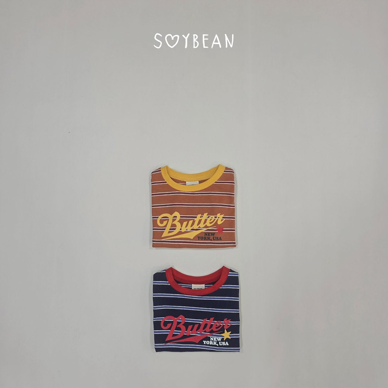 [PRE-ORDER] Butter Stripe T-Shirts