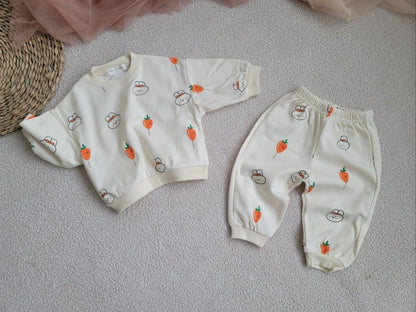 [PRE-ORDER] Carrot Balloon Top Bottom Set