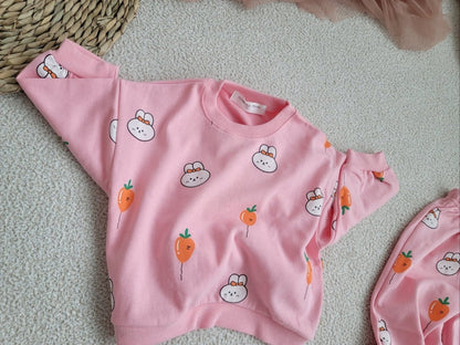 [PRE-ORDER] Carrot Balloon Top Bottom Set