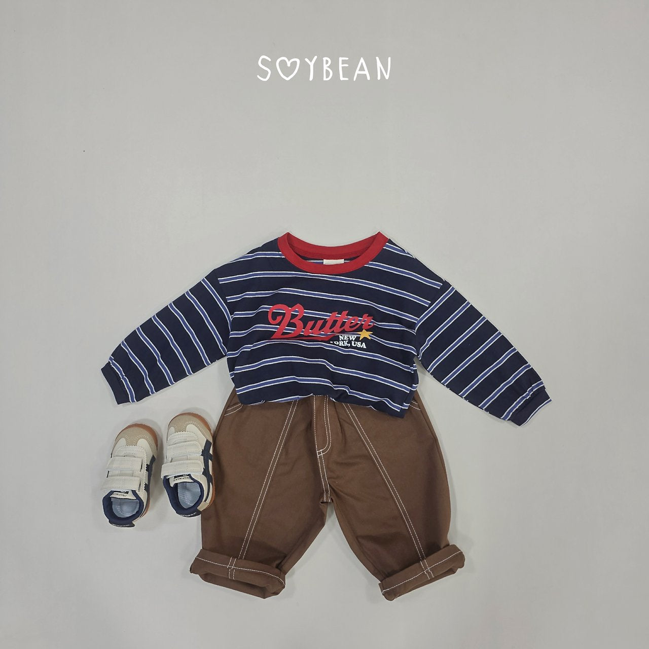 [PRE-ORDER] Butter Stripe T-Shirts