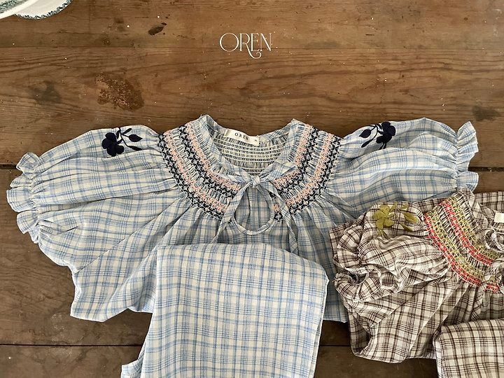 [PRE-ORDER] Marceau Embroidered Top Bottom Set