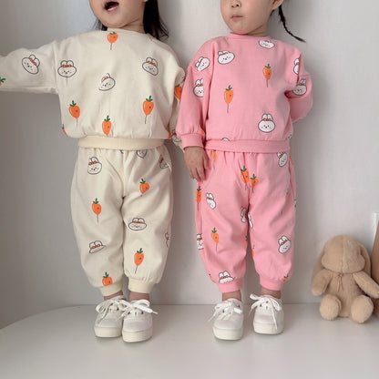 [PRE-ORDER] Carrot Balloon Top Bottom Set