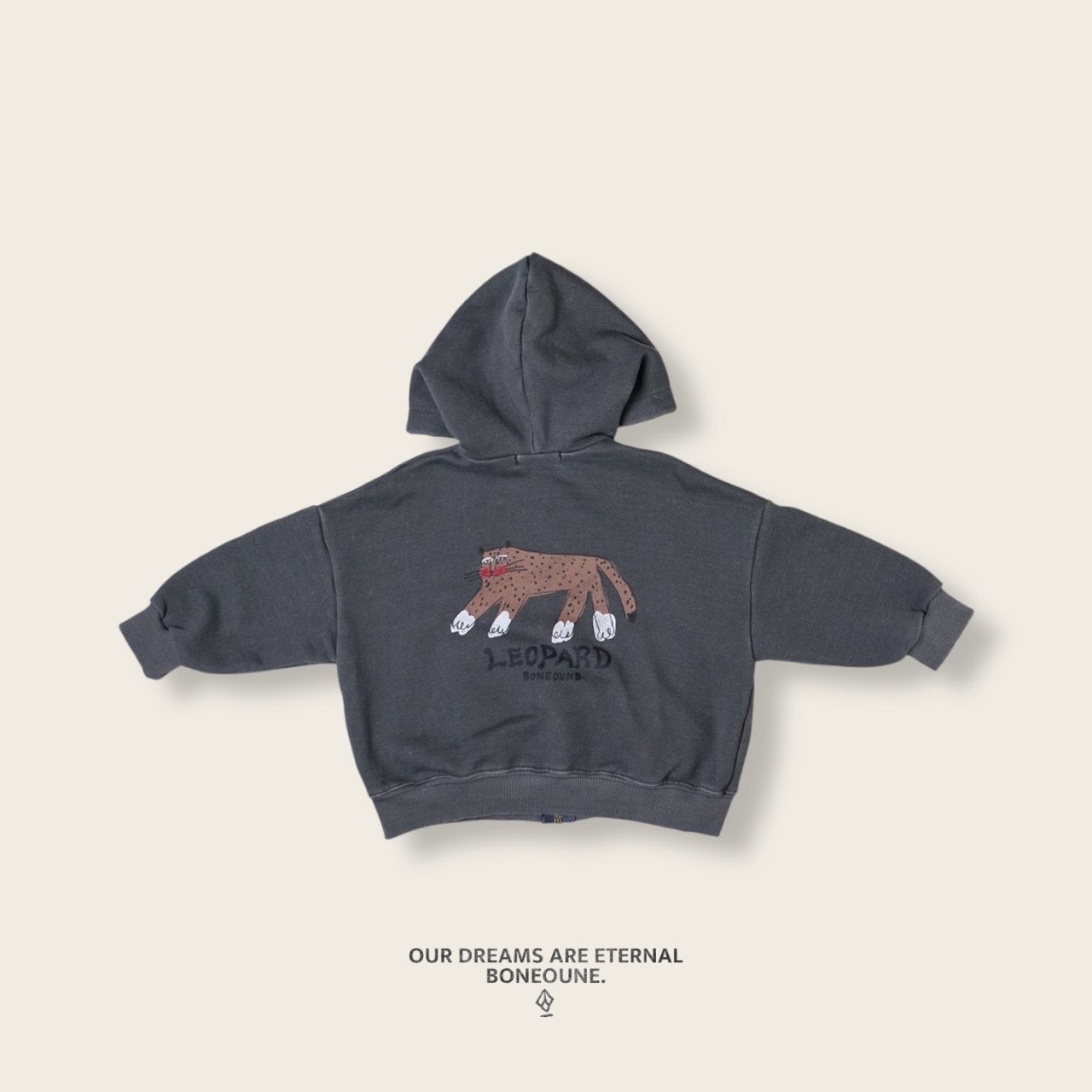 [PRE-ORDER] Leopard Hoodie Zip-Up Jacket