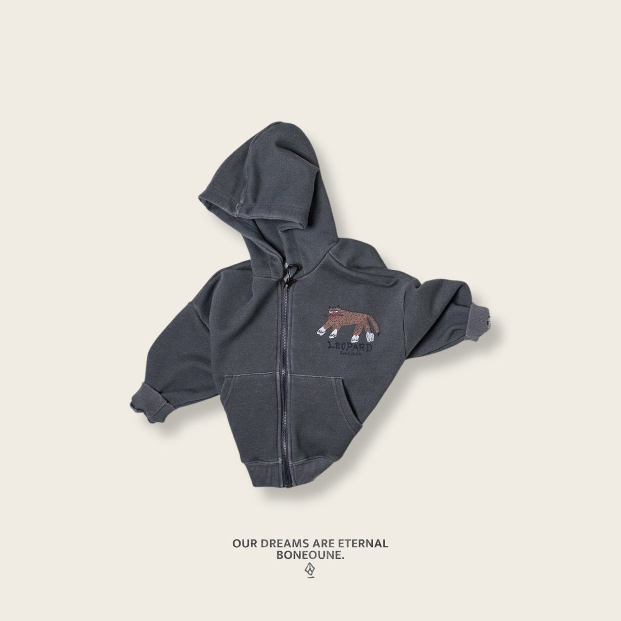 [PRE-ORDER] Leopard Hoodie Zip-Up Jacket