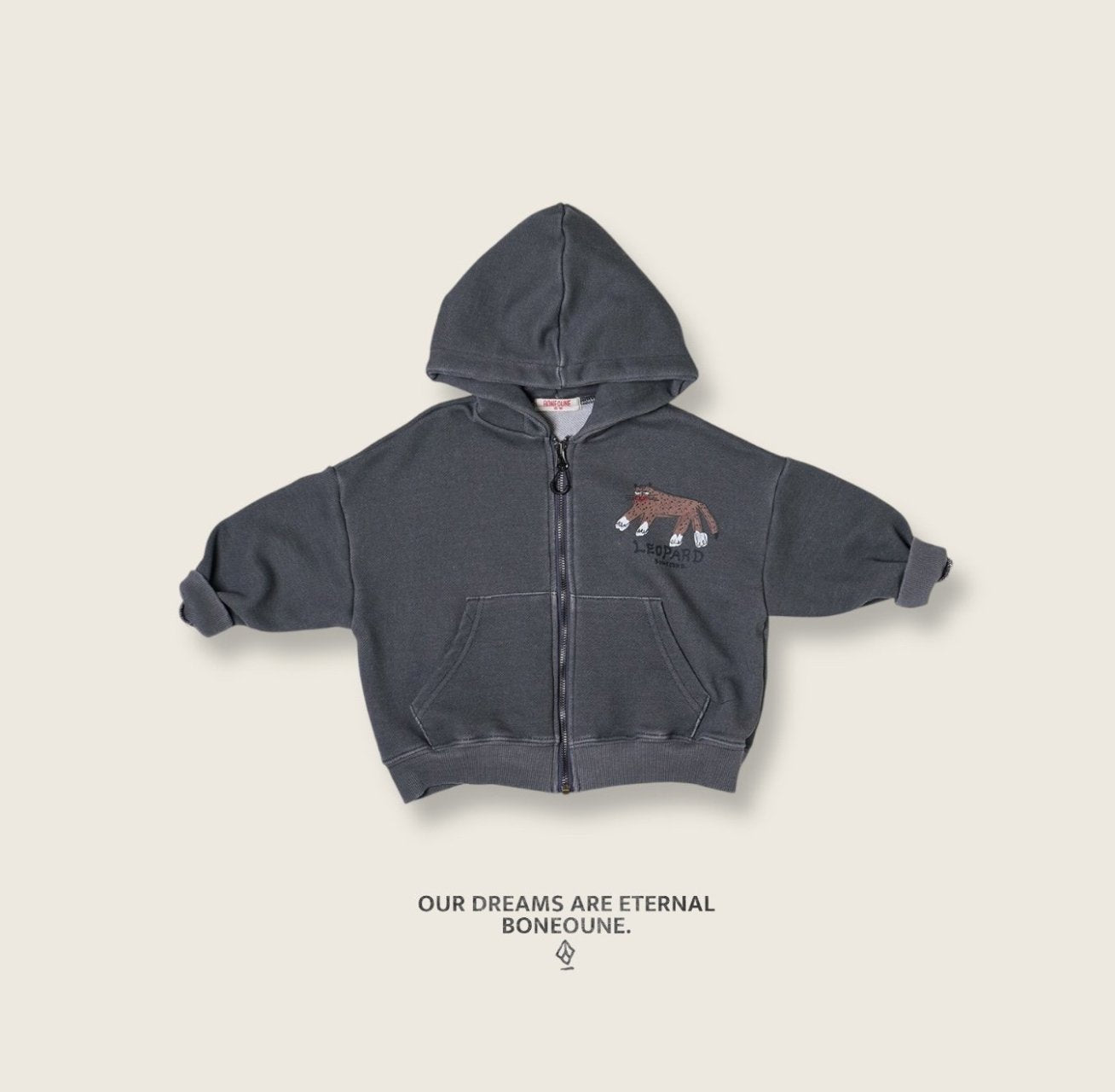 [PRE-ORDER] Leopard Hoodie Zip-Up Jacket
