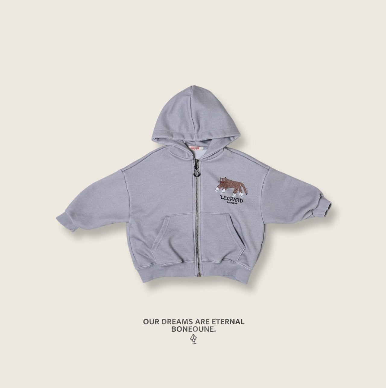 [PRE-ORDER] Leopard Hoodie Zip-Up Jacket