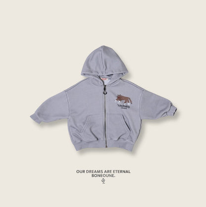 [PRE-ORDER] Leopard Hoodie Zip-Up Jacket