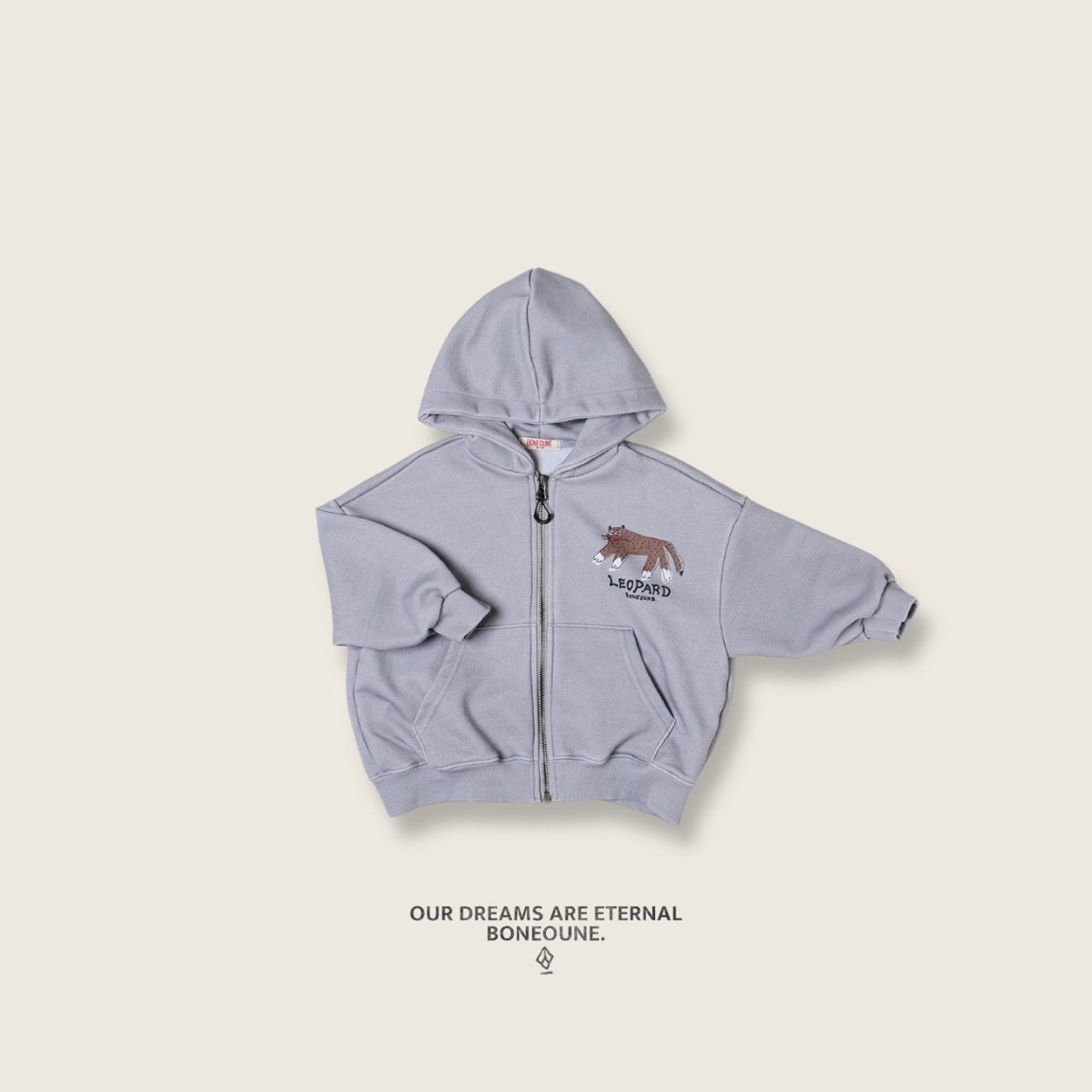 [PRE-ORDER] Leopard Hoodie Zip-Up Jacket