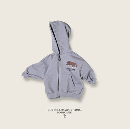 [PRE-ORDER] Leopard Hoodie Zip-Up Jacket