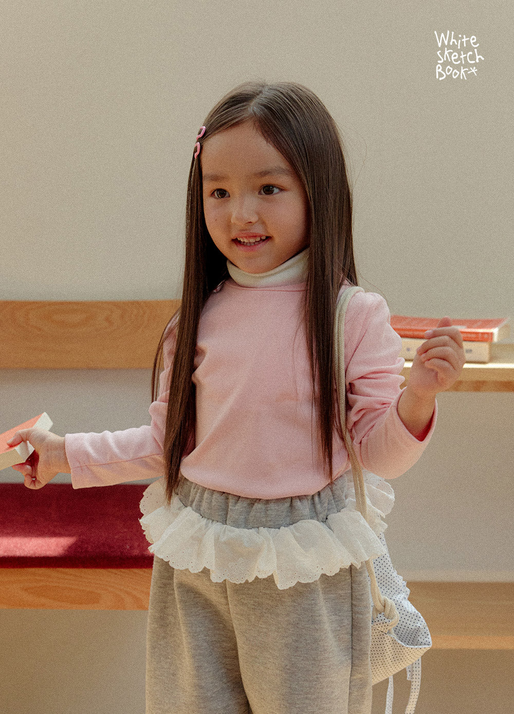 [PRE-ORDER] Rosy Frill Pants