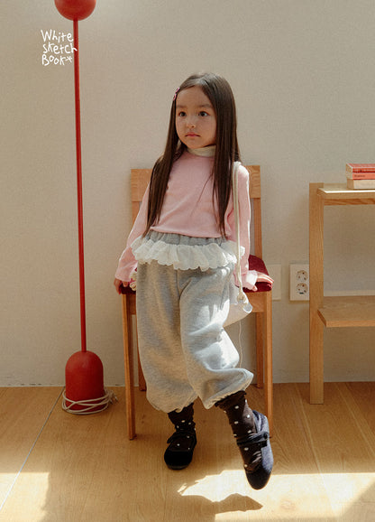 [PRE-ORDER] Rosy Frill Pants