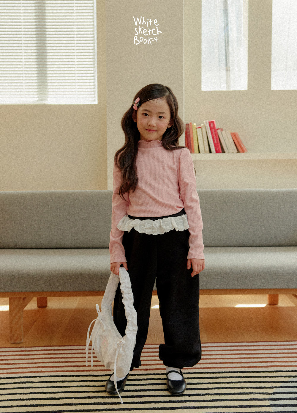 [PRE-ORDER] Rosy Frill Pants